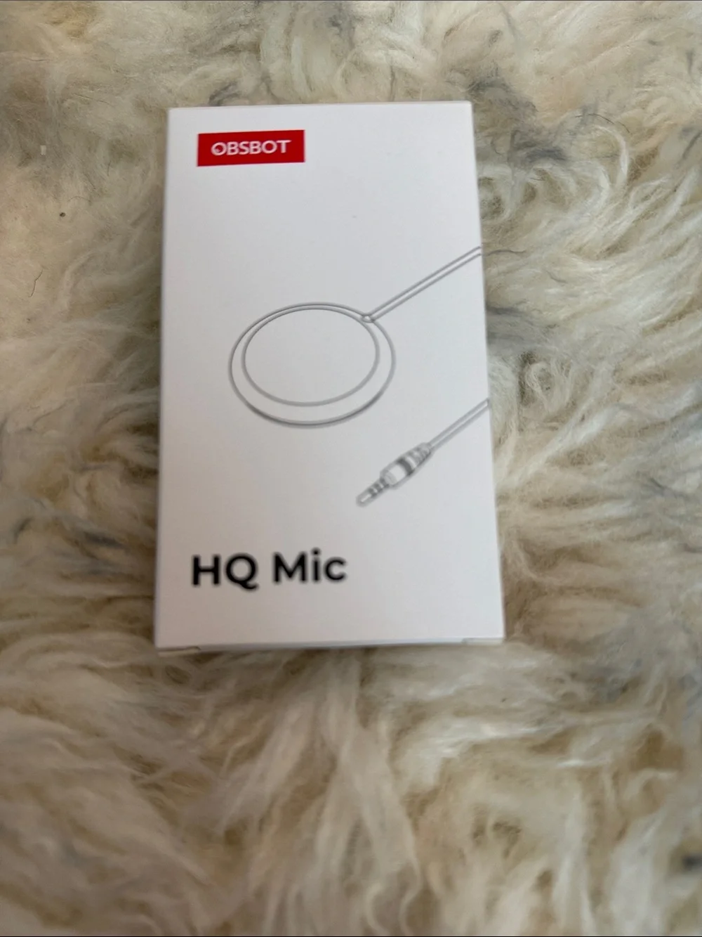 HQ Mic Wired Lavalier Microphone - White